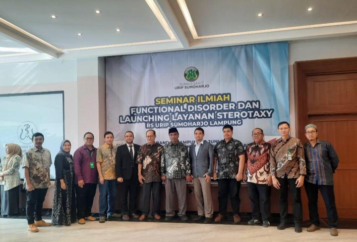 Rumah Sakit Urip Sumoharjo Gelar Seminar Ilmiah Functional Disorder dan Launcing Layanan Stereotaxy  