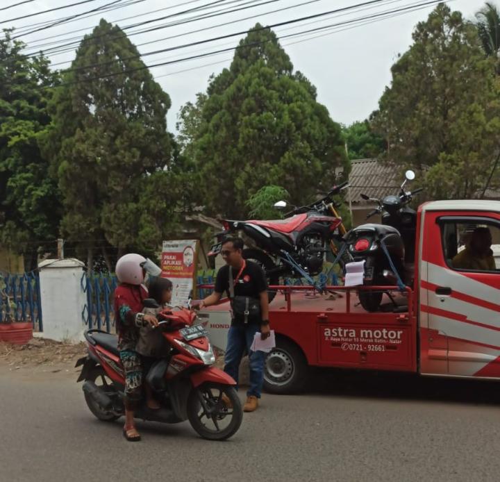 Astra Motor Natar Kembali Mengadakan Grebek Kampung Honda Geber 