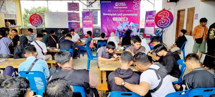 Gelar Turnamen Esport di 41 Kabupaten / Kota Sumatera, Tri Buktikan Keunggulan Jaringan 