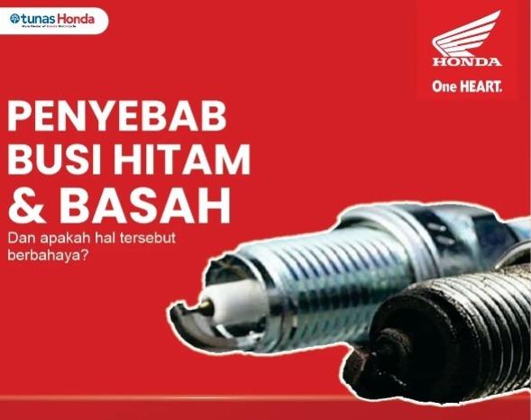 Penyebab Busi Motor Hitam, Simak Penjelasannya!