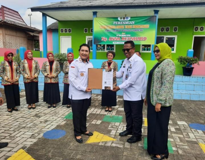 Sekolah Taman Kanak Kanak Tunas Pengayoman Diresmikan Oleh Ketum PIPAS