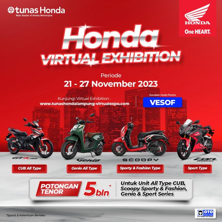 Virtual Expo Bersama Tunas Honda Kalianda 