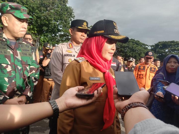 Besok, Wali Kota Bunda Eva Bakal Nyoblos Di Taman Budaya TPS 007 Palapa Bandar Lampung