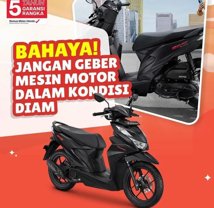 Jangan Geber Motor Dalam Keadaan Diam, Mesin Bisa Jebol Karena Ini 