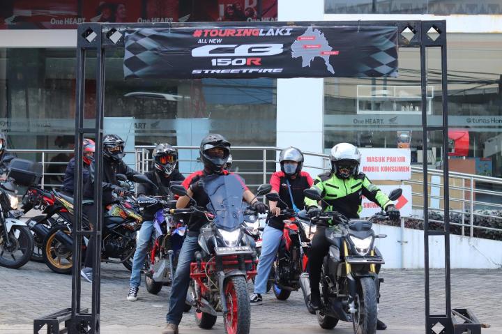 Touring Laki All New CB150R StreetFire Bersama Hosfel dan AMHL 