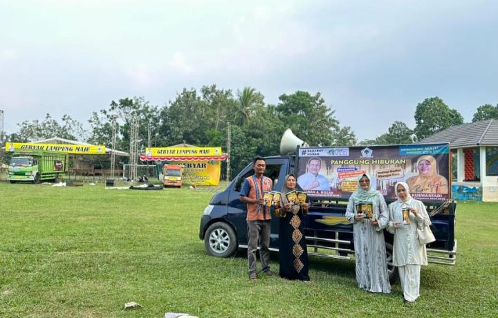 Gebyar Lampung Maju Akan Hibur Warga di Sukoharjo, Ririn Ajak Masyarakat Pringsewu Berpolitik Dengan Gembira 