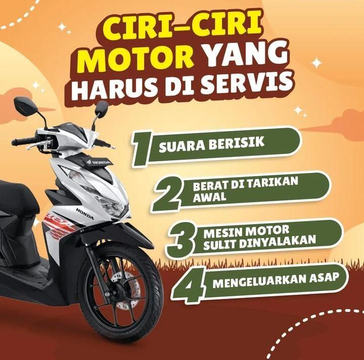 Jangan di Biarin, Ini Pertanda Motormu Harus Segera di Service 