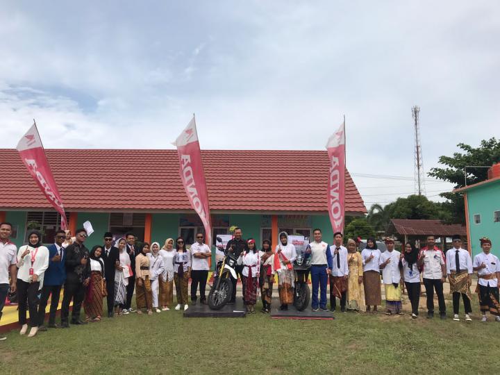 TDM Kembali Gelar Safety Riding di SMKN 1 Tanjung Raya Mesuji