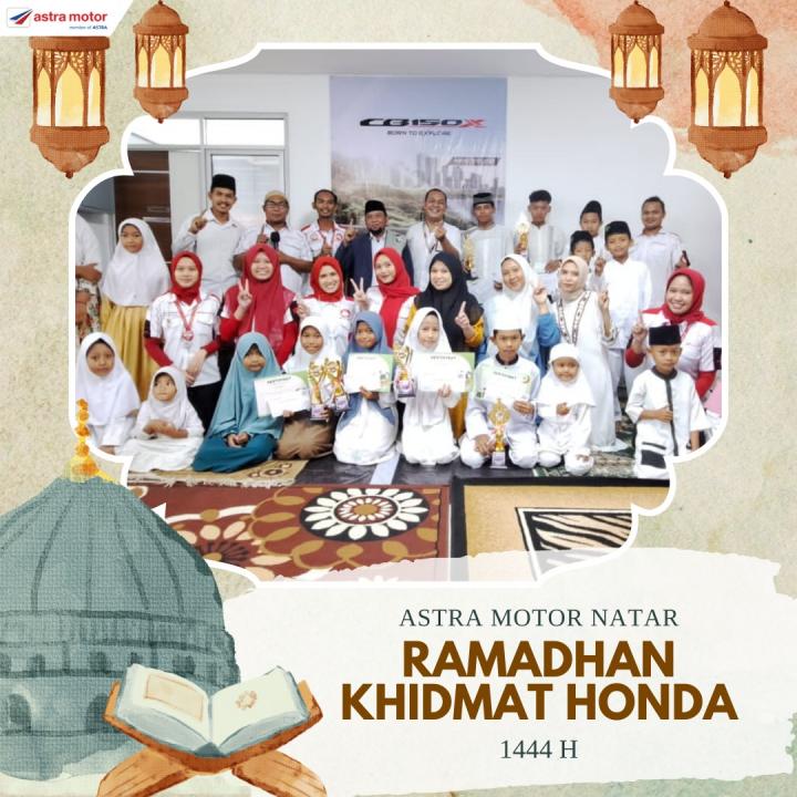 Ramadhan Khidmat Honda di Dealer Astra Motor Natar