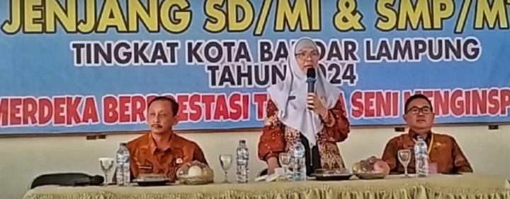 FLS2N 2024 Disdikbud Bandar Lampung: Lestarikan Seni, Budaya dan Tingkatkan Kreativitas Siswa