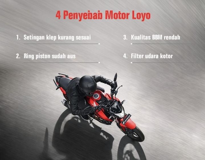 Penyebab Sepeda Motor Tak Ada Tenaga 