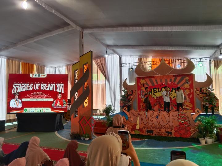 Ramadhan Penuh Arti, SMPN 1 Bandar Lampung Gelar Pesantren Kilat bertajuk Sparkle of Islam