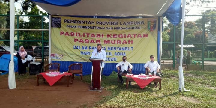 Pemprov Lampung Gelar Pasar Murah Nonsubsidi Di Metro