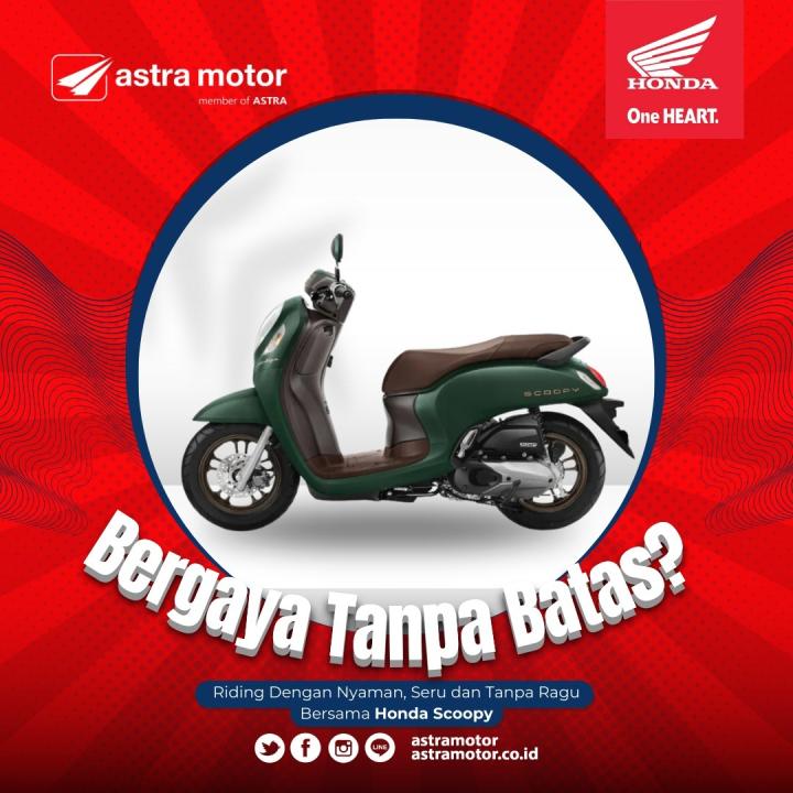 Fashion Icon Honda Scoopy Bikin Upgrade Gaya Kamu, Segini Harganya 