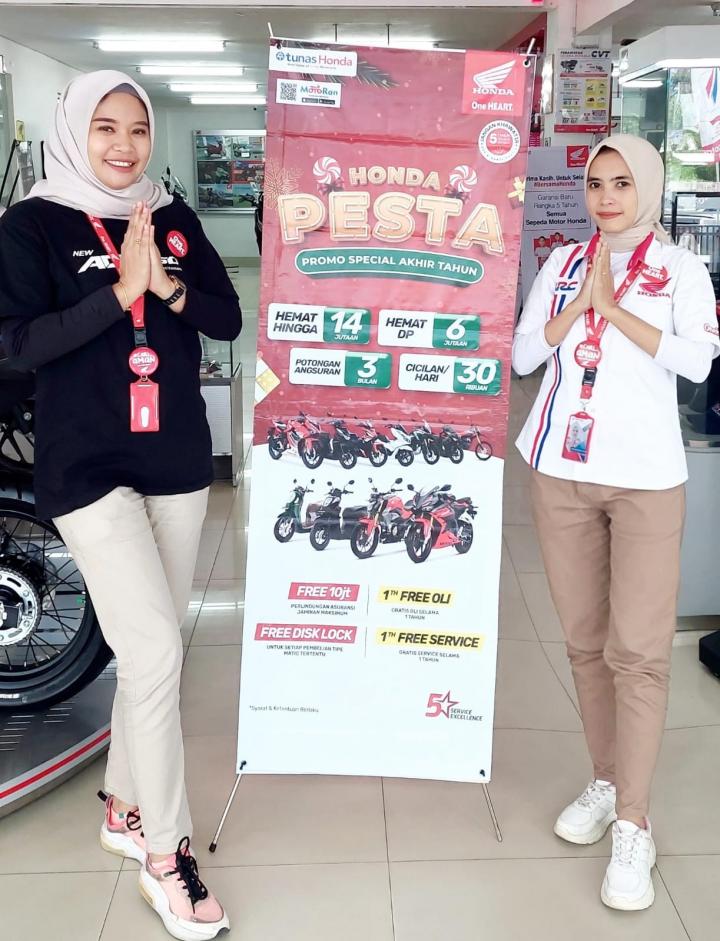 Nikmati Promo Heboh di Honda Jelang Akhir Tahun 