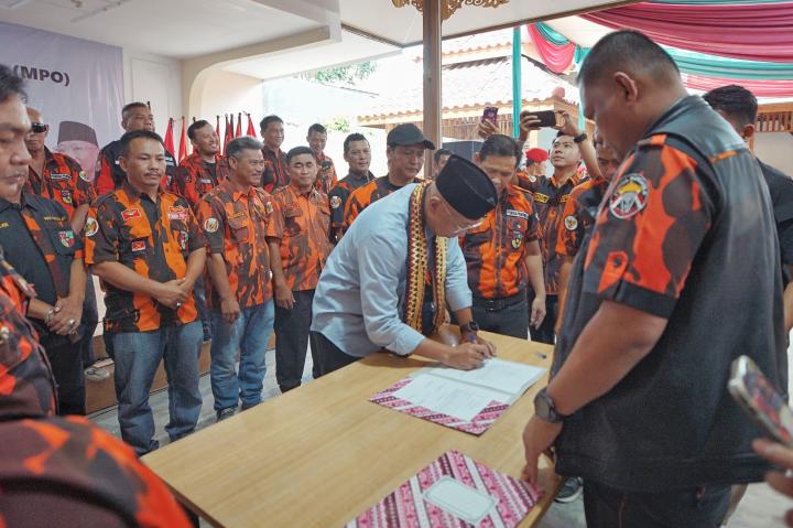 Deklarasikan Dukungan Untuk Mirza - Jihan, Pemuda Pancasila Diharapkan Jadi Bagian Pembangunan Lampung  