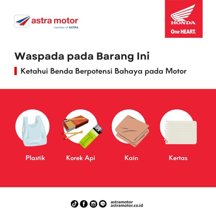 Ketahui Bendahara Berpotensi Bahaya Pada Motor 