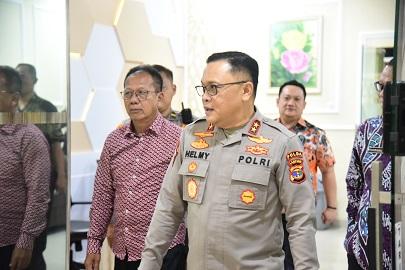 Ketua DPRD Lampung Bersama Pengda KBPP Polri Audensi Bersama Kapolda Lampung