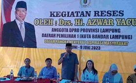 Anggota DPRD Lampung Gelar Sosialisasi di Griya Abdi Negara Sukarame