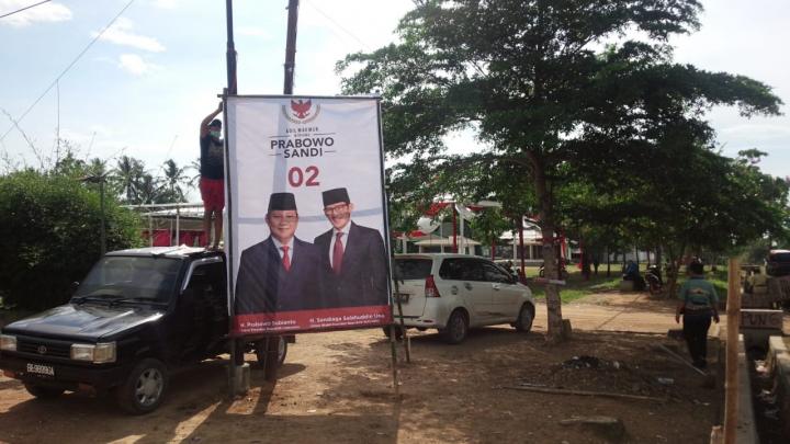 Dua Wilayah di Lampung Tengah Ini Basis Prabowo-Sandi