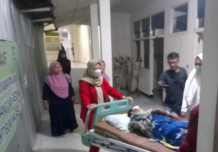 Begini Kondisi Kedua Korban Kritis Kecelakaan Lift di Sekolah Az Zahra Bandar Lampung 