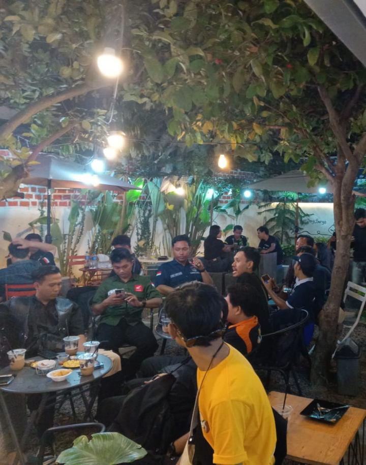 Asosiasi Honda Motor Lampung Gelar Kopdar Honda Beat Community di Cafe Janji Surga  