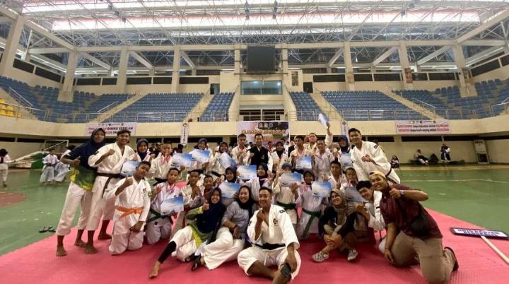 PERKEMI Kabupaten Bengkalis Juara Umum Kejuaraan Daerah Shorinji Kempo Junior di Kabupaten Siak