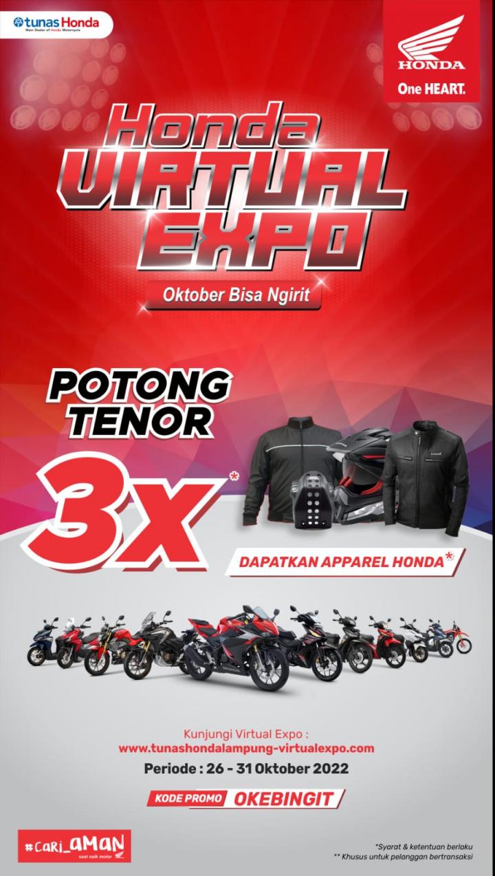 Honda Virtual Expo Oktober Bisa Ngirit Dari Tunas Honda Dan NSS Kedaton