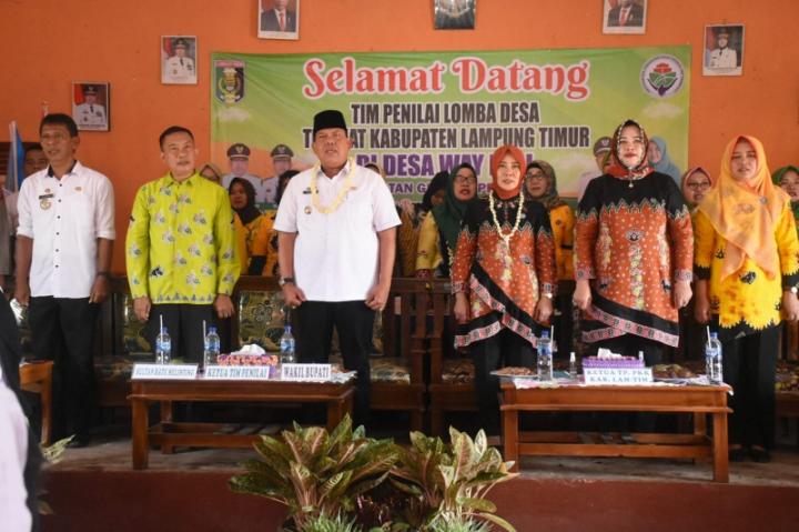 Azwar Hadi : Lomba Desa, Implementasi Rancangan RPJMD Lamtim 2021-2024