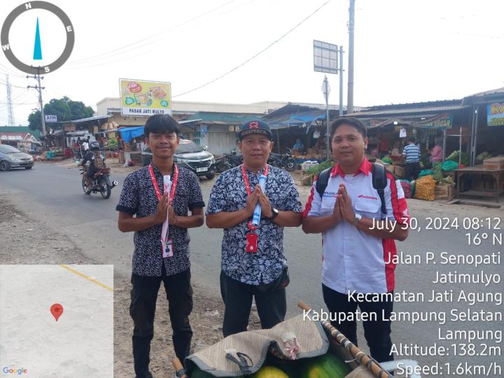 TDM Radin Intan Canvassing di Pasar Jatimulyo 