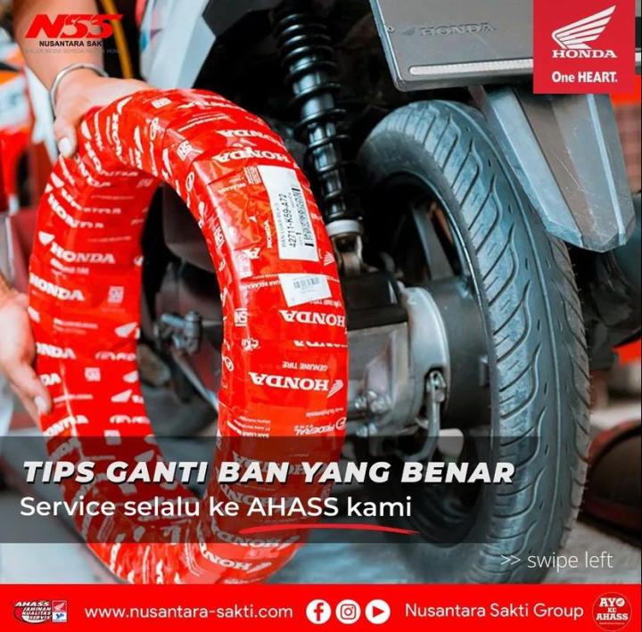 Tips Ganti Ban Yang Benar Menurut AHASS NSS Kedaton