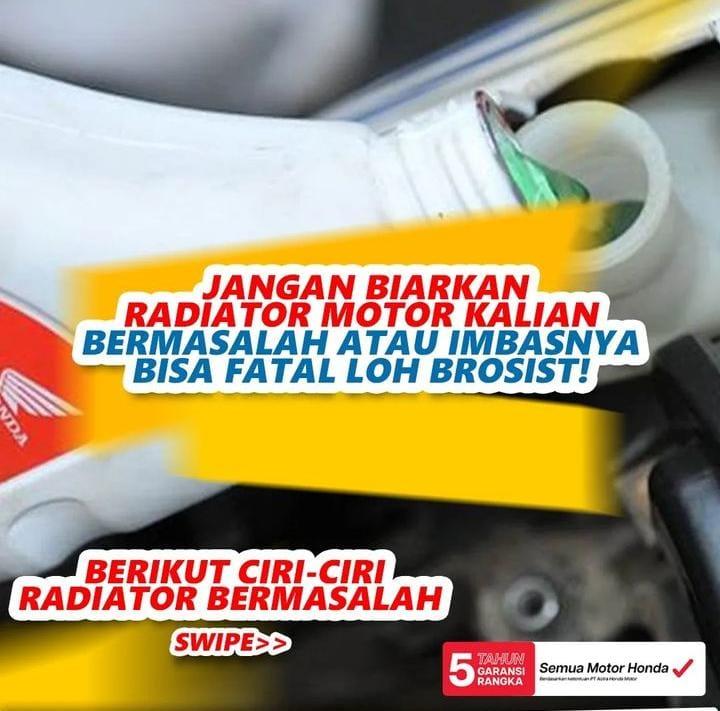 Pentingnya ketahui Bahaya Radiator Bocor Atau Habis 