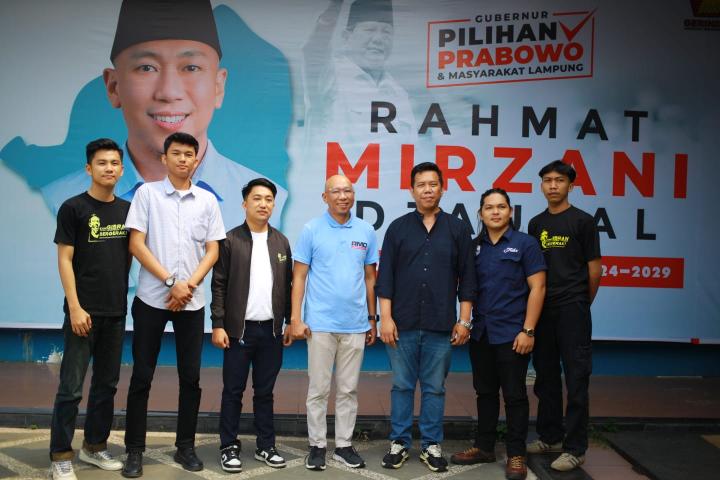 DPP Relawan Kami Gibran Temui RMD, Bahas Koneksitas Program Prabowo - Gibran Dengan Program Pemprov Lampung 