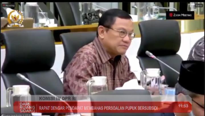 RDP Komisi IV DPR, Hanan A Rozak Kawal Bantuan Subsidi Pupuk Bisa di Terima Petani 