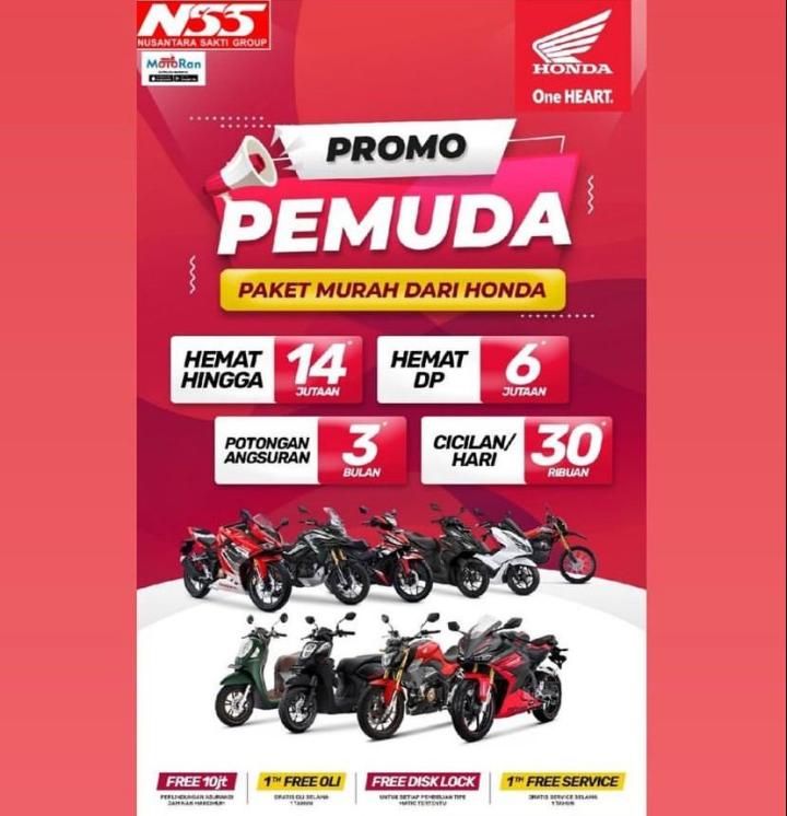 Promo PEMUDA Paket Murah Dari Honda NSS Kedaton 