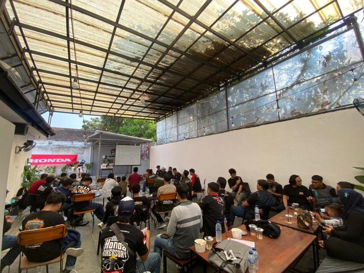 Semarakkan MotoGP  Mandalika, TDM Ajak Komunitas Honda Nonton Bareng dan Rolling City di Bandar Lampung 