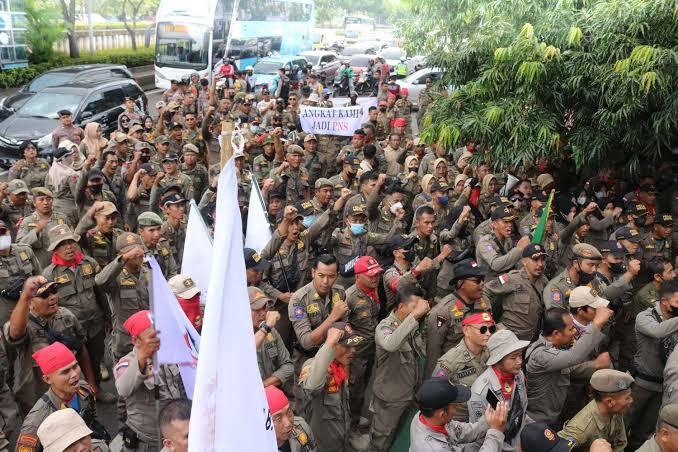 Persoalan PPPK Belum Dapati Kejelasan, Besok Pegawai Satpol PP Akan Turun Aksi