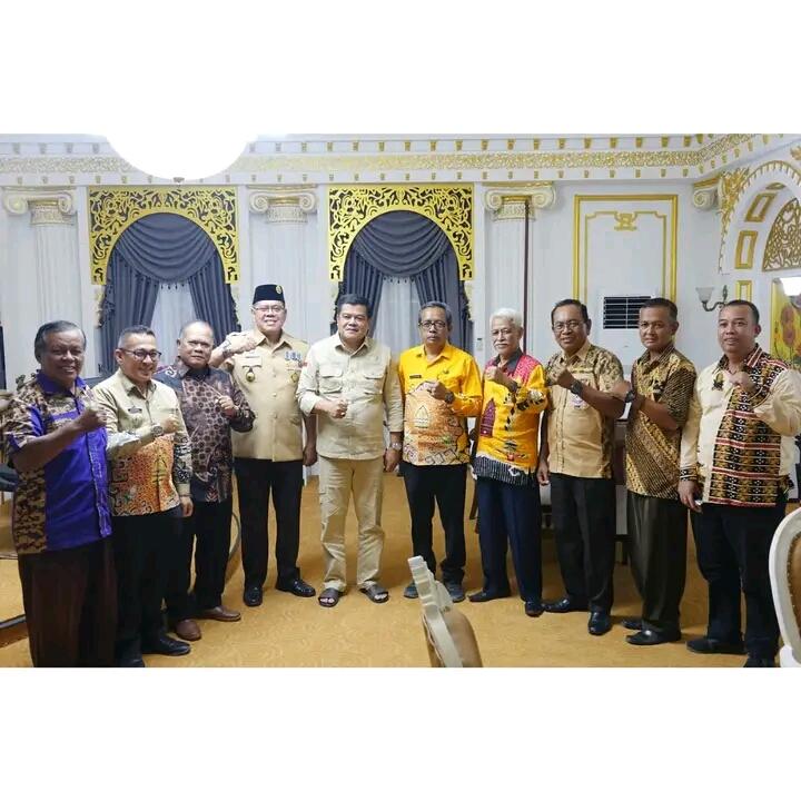 Bupati Lampung Tengah Musa Ahmad Audiensi Dengan Ka.Kwarcab Pramuka Lampung Tengah 