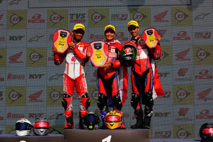 Rheza Podium Kedua ARRC China, Astra Honda Pastikan Juara Duniq