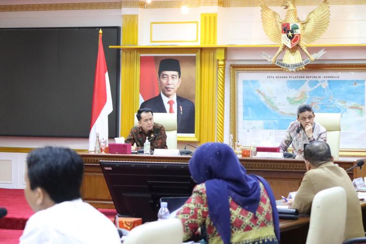 Pertemuan Bupati Meranti di Kemendagri dengan Kemenkeu, Kementerian ESDM, dan Gubernur Riau Capai Kesepakatan