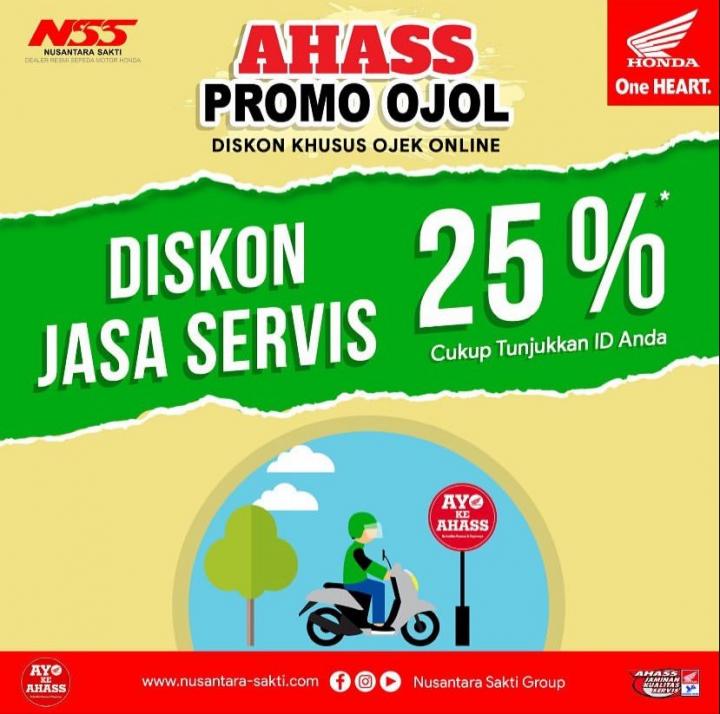 AHASS Promo Ojol dari NSS Kedaton