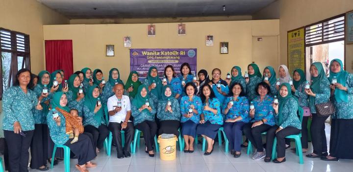 Semangat Wanita Katolik RI Peduli Kelestarian Lingkungan