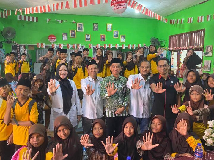 Sosialisasi Ganas Annar MUI Lampung di MIN 4 Disambut Antusias Siswa