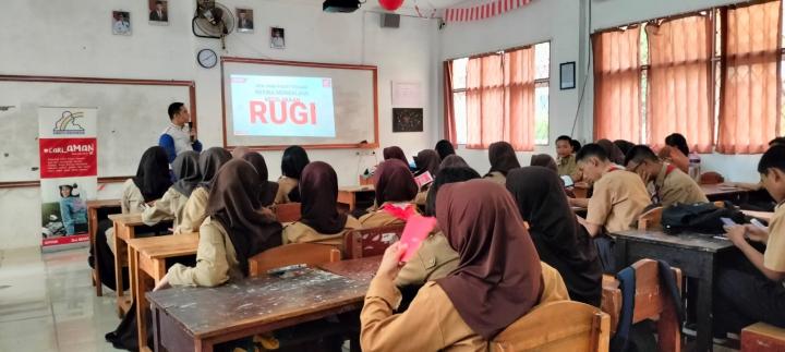 Honda Lampung Edukasi Safety Riding di SMA 3 Bandar Lampung