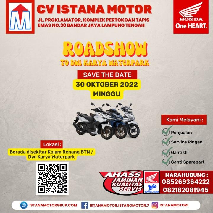 Dealer Istana Motor Bandar Jaya Melakukan Roadshow di Dwi Karya Waterpark