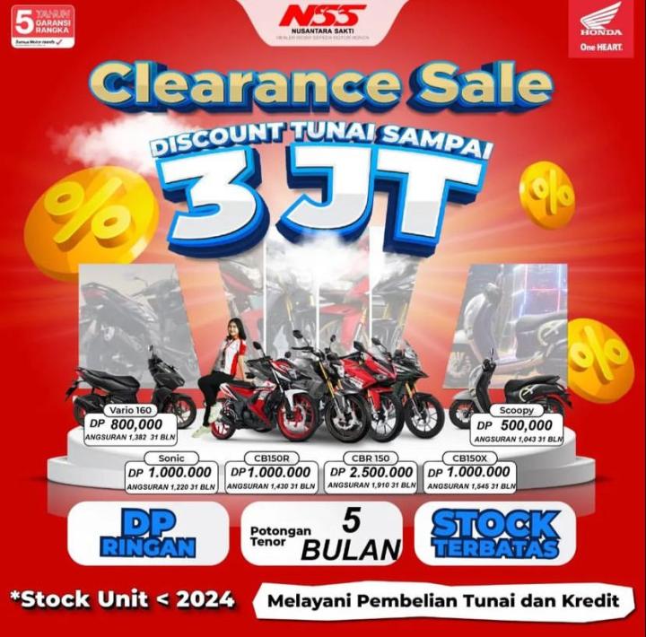 Promo Clearance Sale Dari NSS Kedaton 