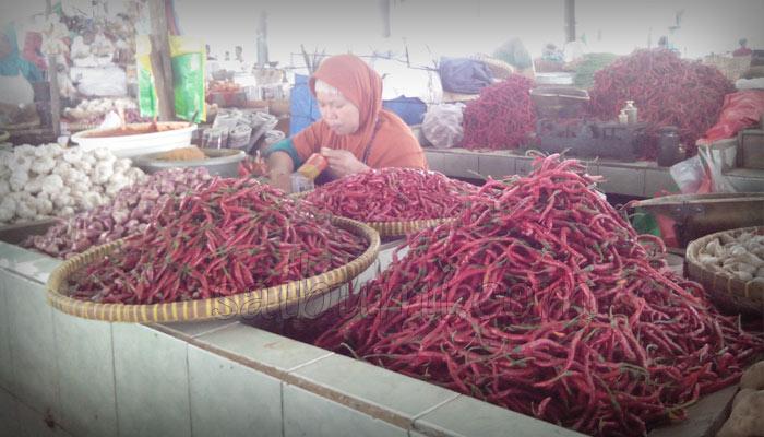  Harga Cabai di Bandar Lampung Terus Naik