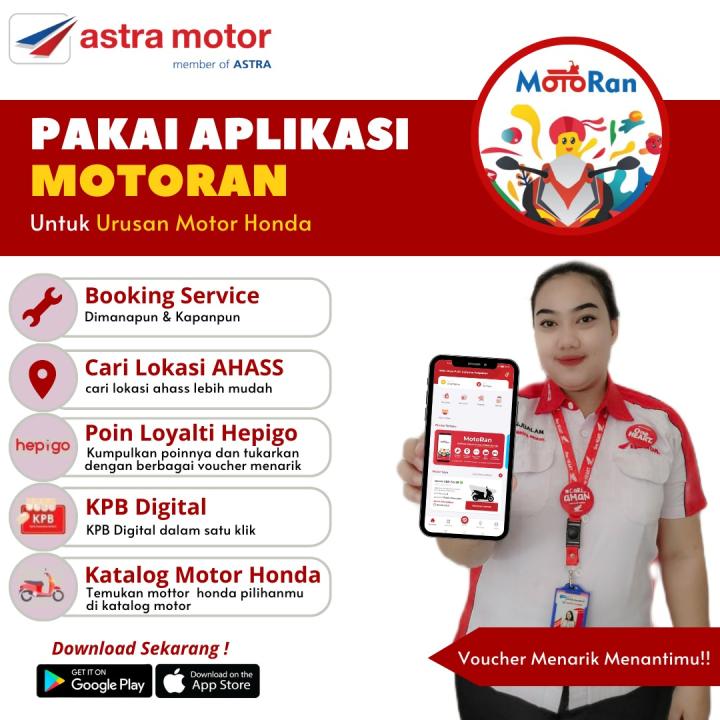 Semakin Mempermudah Service,Yuk Booking Service di Aplikasi MotoRan 