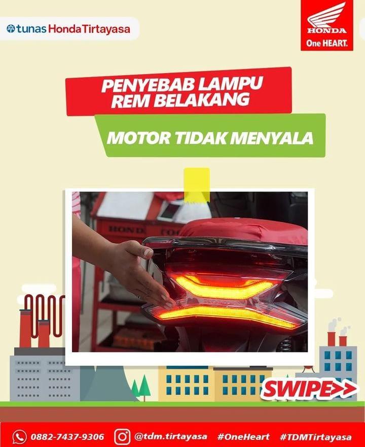 Lampu Rem Belakang Sering Mati, Ini Penyebab nya ? 