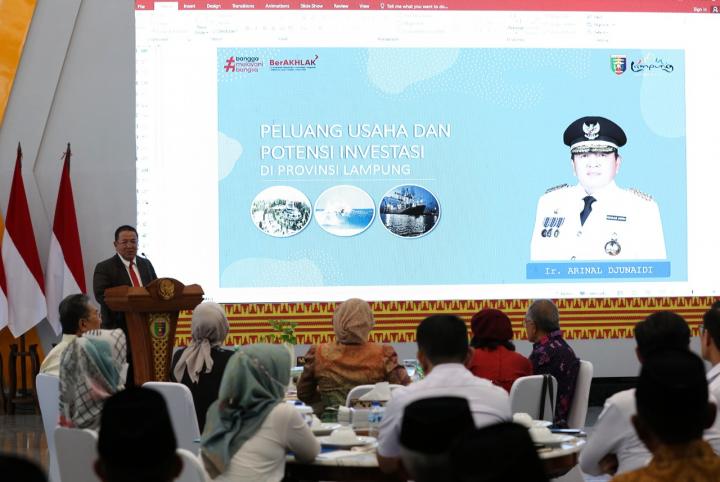 Gubernur Arinal Ajak Paguyuban Dubes RI Bersinergi Buka Peluang Investasi untuk Percepatan Pembangunan di Provinsi Lampung